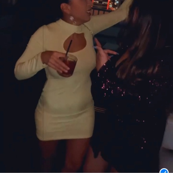 lime green dress size s - Picture 2 of 2